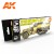 AK 3rd Generation Acrylic WWII US ARMY USMC SET 6X17 ml AK11668